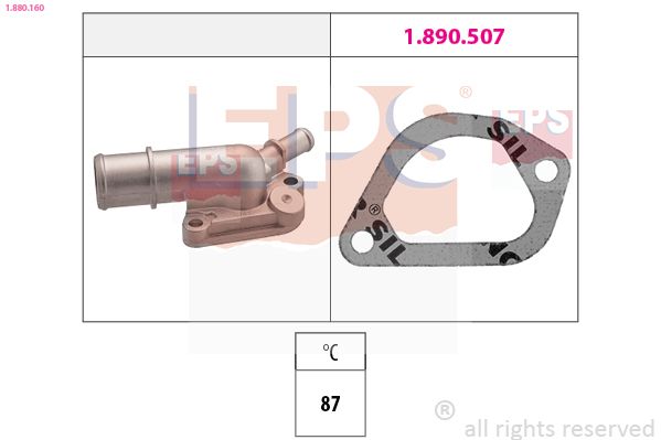 EPS 1.880.160 Thermostat, coolant