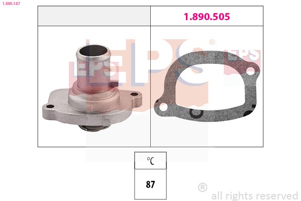 EPS 1.880.187 Thermostat, coolant