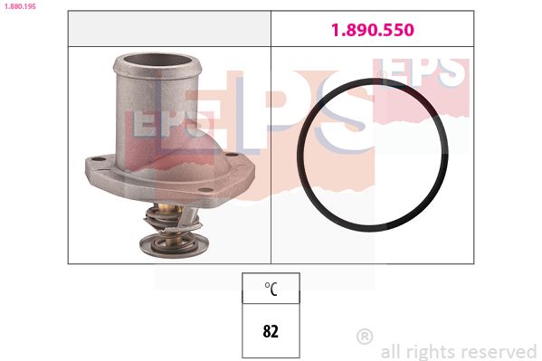 EPS 1.880.195 Thermostat, coolant