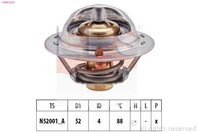 Thermostat, coolant EPS 1.880.232S