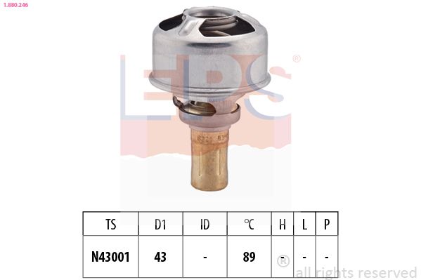 EPS 1.880.246 Thermostat, coolant