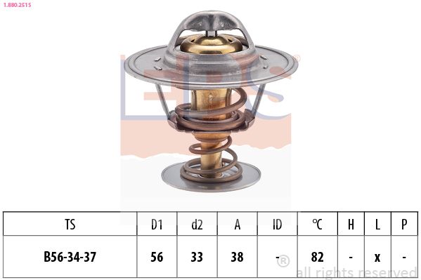 EPS 1.880.251S Thermostat, coolant