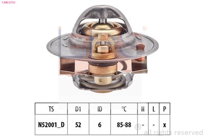 Thermostat, coolant EPS 1.880.272S