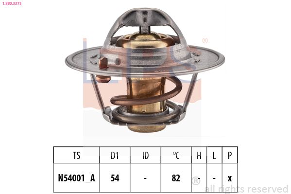 EPS 1.880.337S Thermostat, coolant