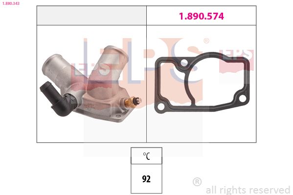 EPS 1.880.343 Thermostat, coolant