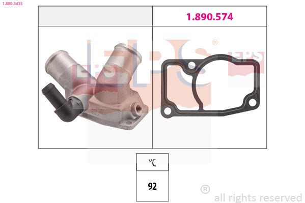 EPS 1.880.343S Thermostat, coolant