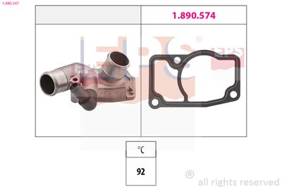 Thermostat, coolant EPS 1.880.347