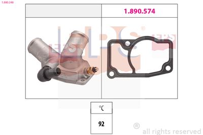 Thermostat, coolant EPS 1.880.348