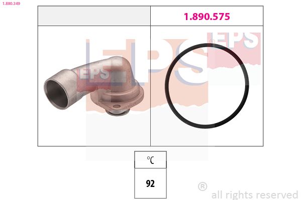 EPS 1.880.349 Thermostat, coolant