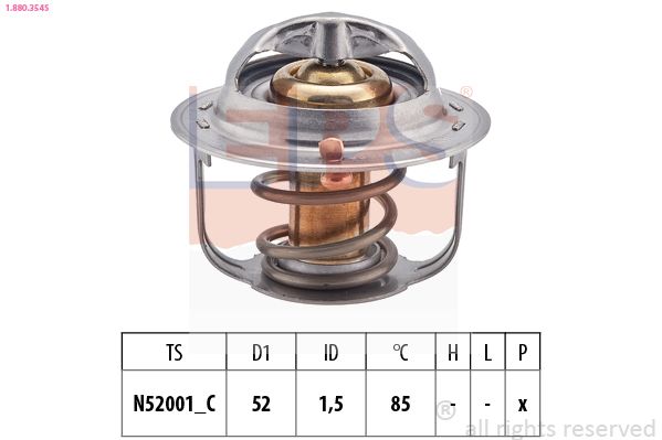 EPS 1.880.354S Thermostat, coolant
