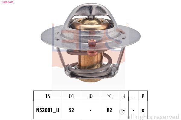 EPS 1.880.364S Thermostat, coolant