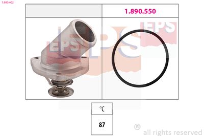 Thermostat, coolant EPS 1.880.402
