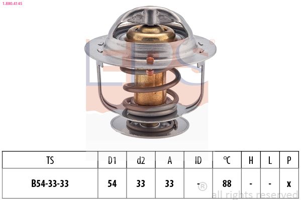 EPS 1.880.414S Thermostat, coolant