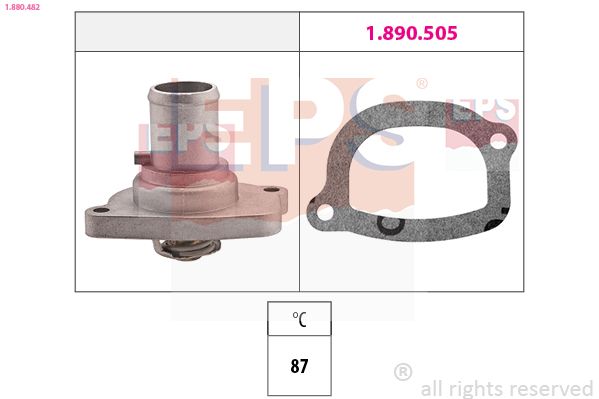 EPS 1.880.482 Thermostat, coolant