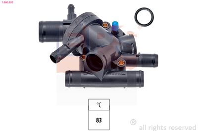 Thermostat, coolant EPS 1.880.492
