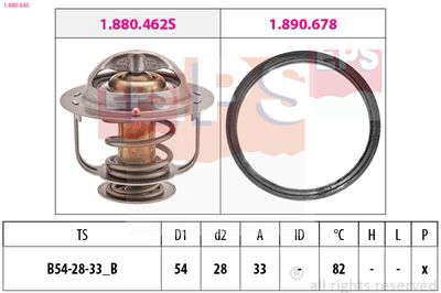 Thermostat, coolant EPS 1.880.645