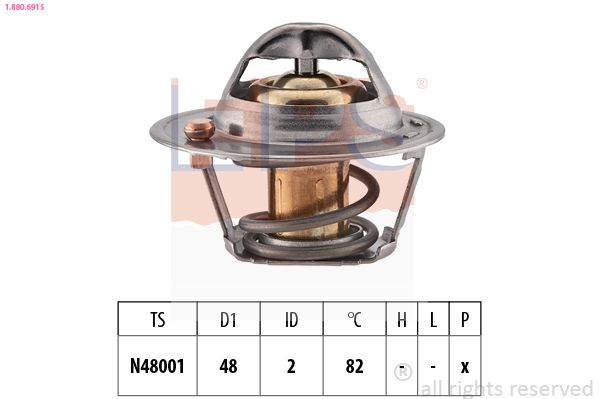 EPS 1.880.691S Thermostat, coolant
