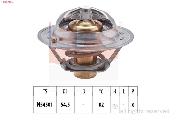 EPS 1.880.712S Thermostat, coolant