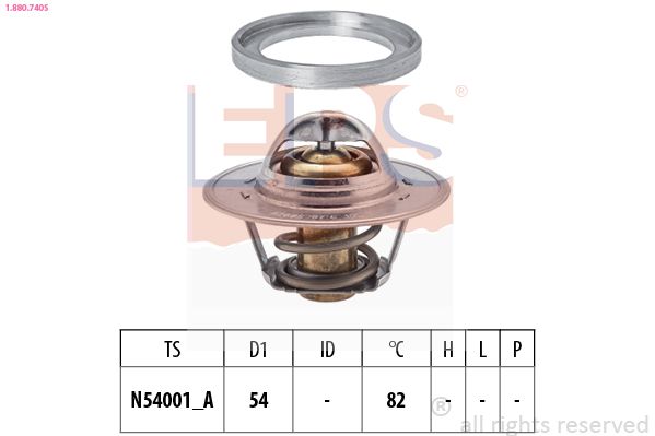 EPS 1.880.740S Thermostat, coolant