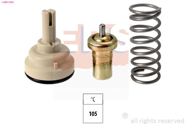 EPS 1.880.744S Thermostat, coolant
