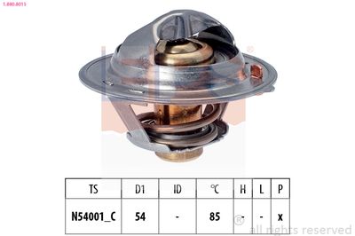 Thermostat, coolant EPS 1.880.801S