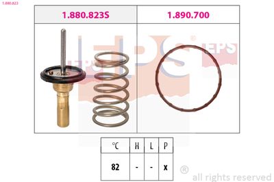 Thermostat, coolant EPS 1.880.823
