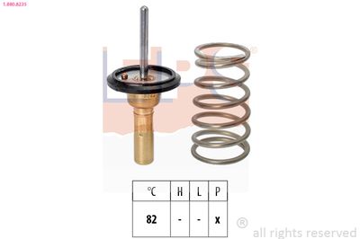 Thermostat, coolant EPS 1.880.823S