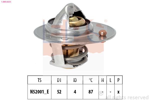 EPS 1.880.825S Thermostat, coolant