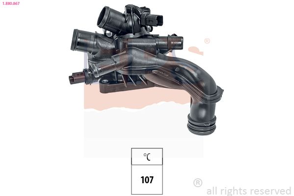 EPS 1.880.867 Thermostat, coolant