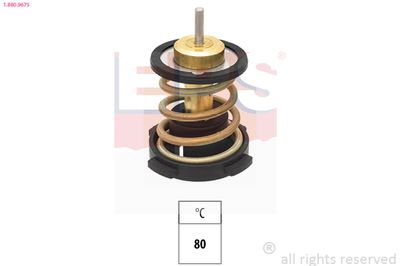 Thermostat, coolant EPS 1.880.967S