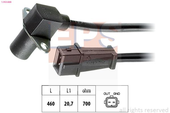 EPS 1.953.030 Sensor, crankshaft pulse