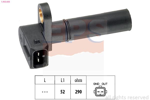 EPS 1.953.035 Sensor, crankshaft pulse