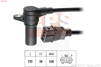 Sensor, crankshaft pulse EPS 1.953.141