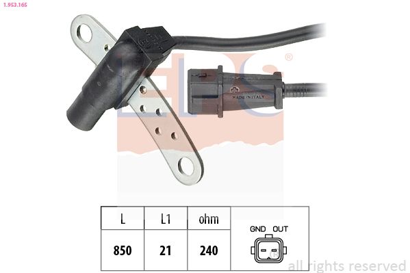 EPS 1.953.165 Sensor, crankshaft pulse