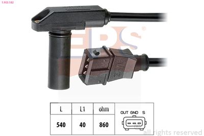 Sensor, crankshaft pulse EPS 1.953.182