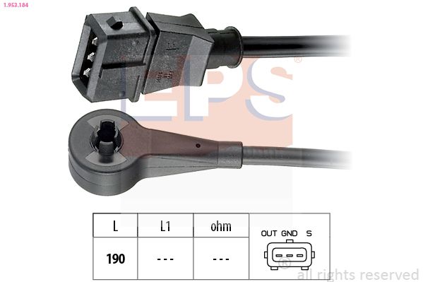 EPS 1.953.184 Sensor, crankshaft pulse