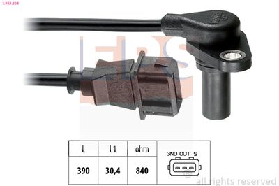 Sensor, RPM EPS 1.953.204