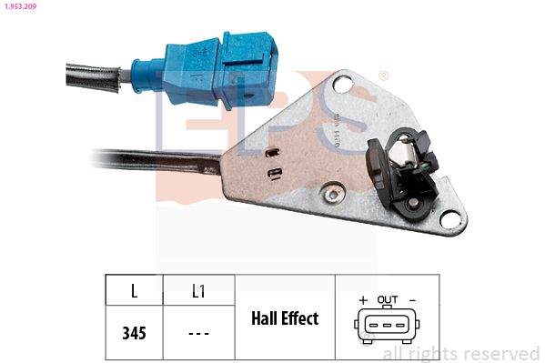 EPS 1.953.209 Sensor, camshaft position