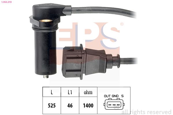 EPS 1.953.219 Sensor, crankshaft pulse