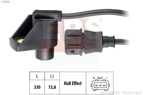 EPS 1.953.243 Sensor, camshaft position
