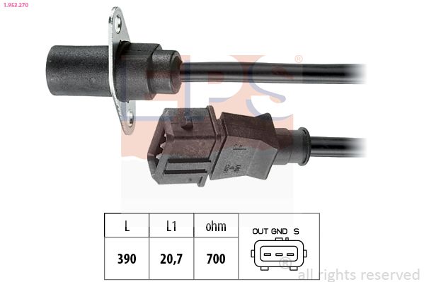EPS 1.953.270 Sensor, crankshaft pulse