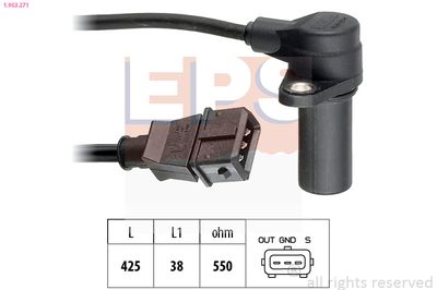 Sensor, crankshaft pulse EPS 1.953.271