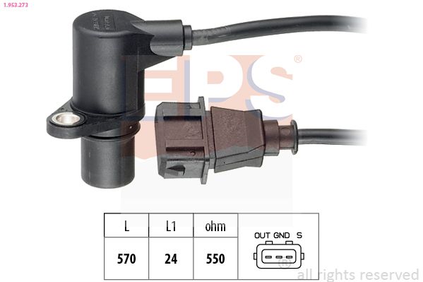EPS 1.953.273 Sensor, crankshaft pulse