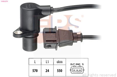 Sensor, crankshaft pulse EPS 1.953.273