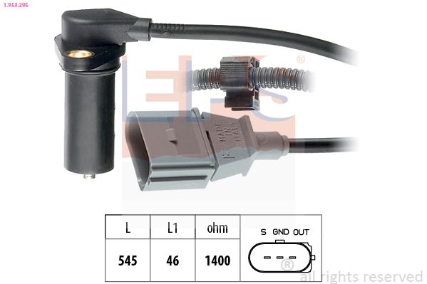 EPS 1.953.295 Sensor, crankshaft pulse