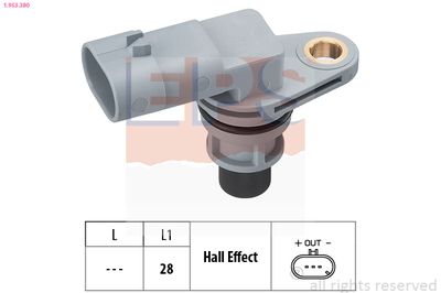 Sensor, crankshaft pulse EPS 1.953.380