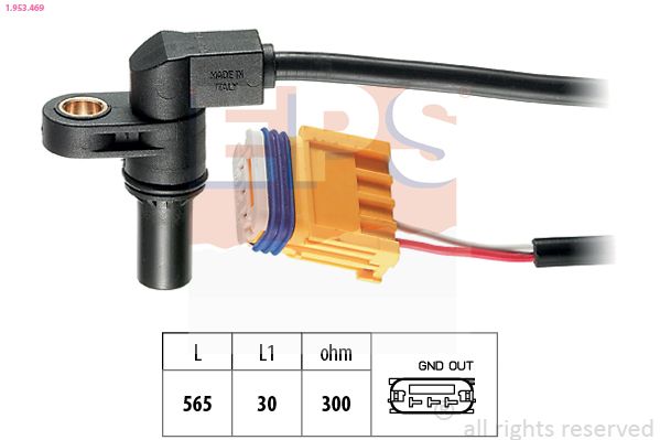 EPS 1.953.469 RPM Sensor, automatic transmission