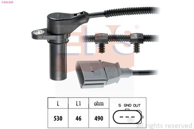 Sensor, crankshaft pulse EPS 1.953.504