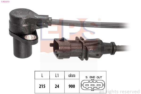 EPS 1.953.513 Sensor, crankshaft pulse