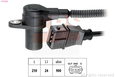 Sensor, crankshaft pulse EPS 1.953.562